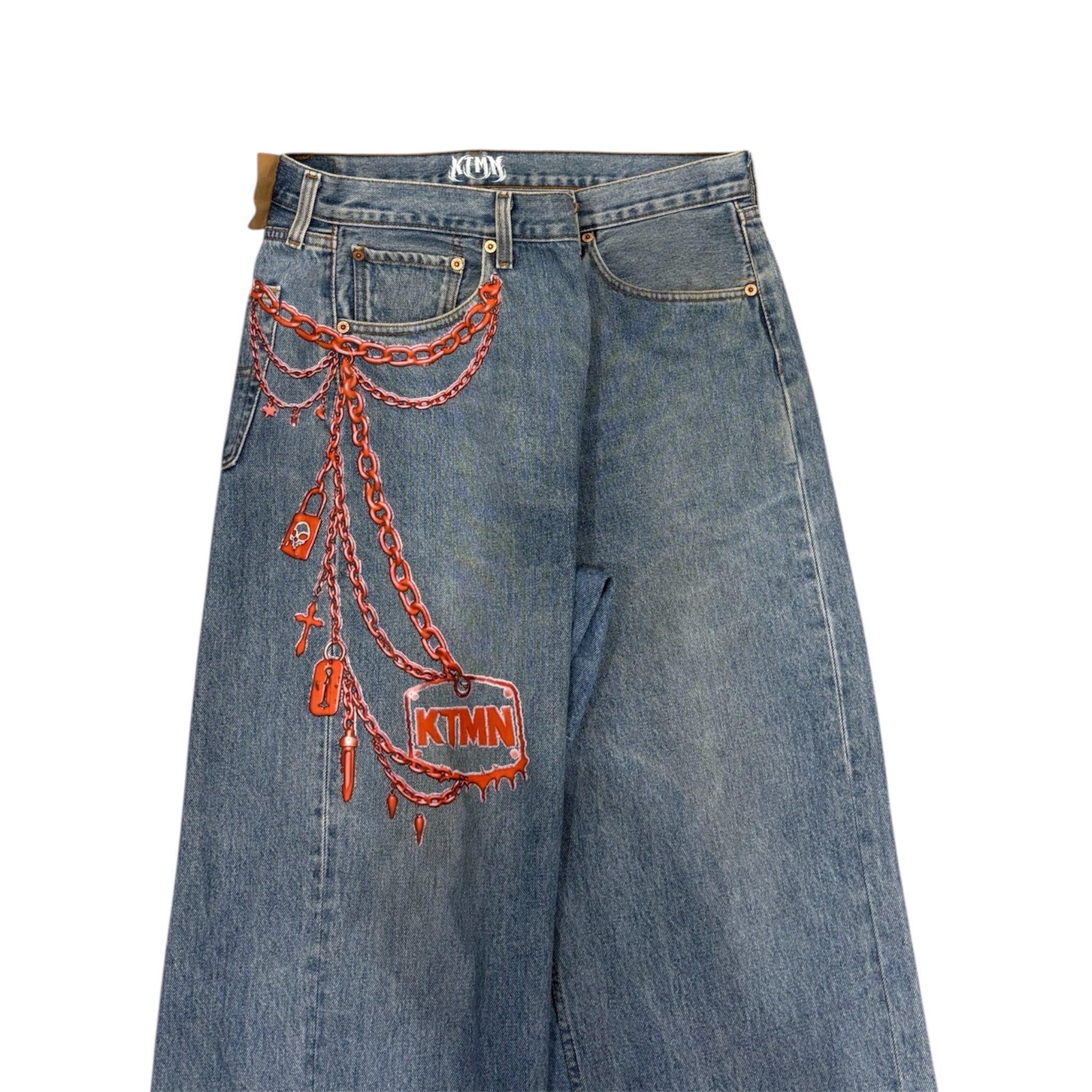 KEYCHAIN DENIM RED (52IT)