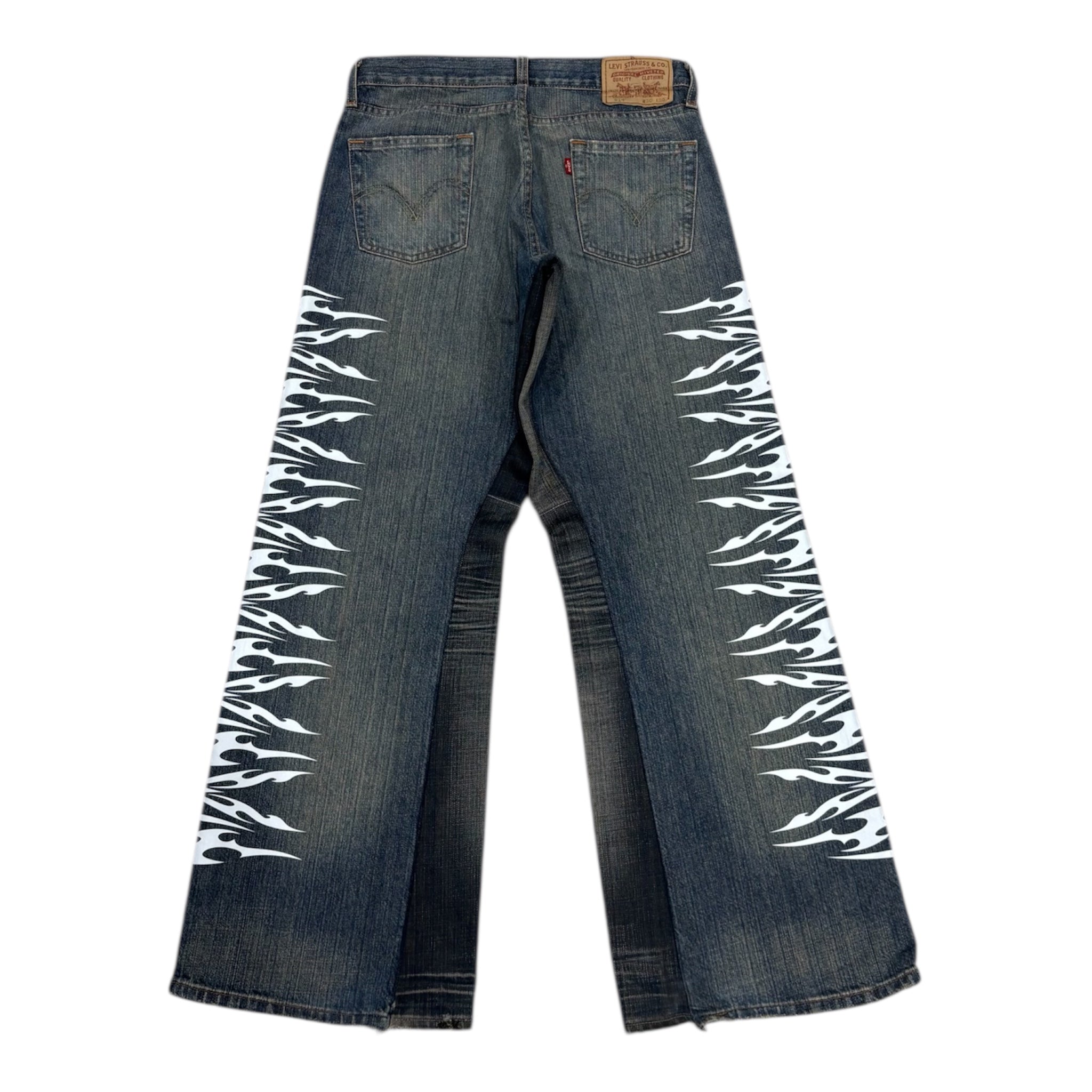 TRIBAL DENIM WHITE 44IT