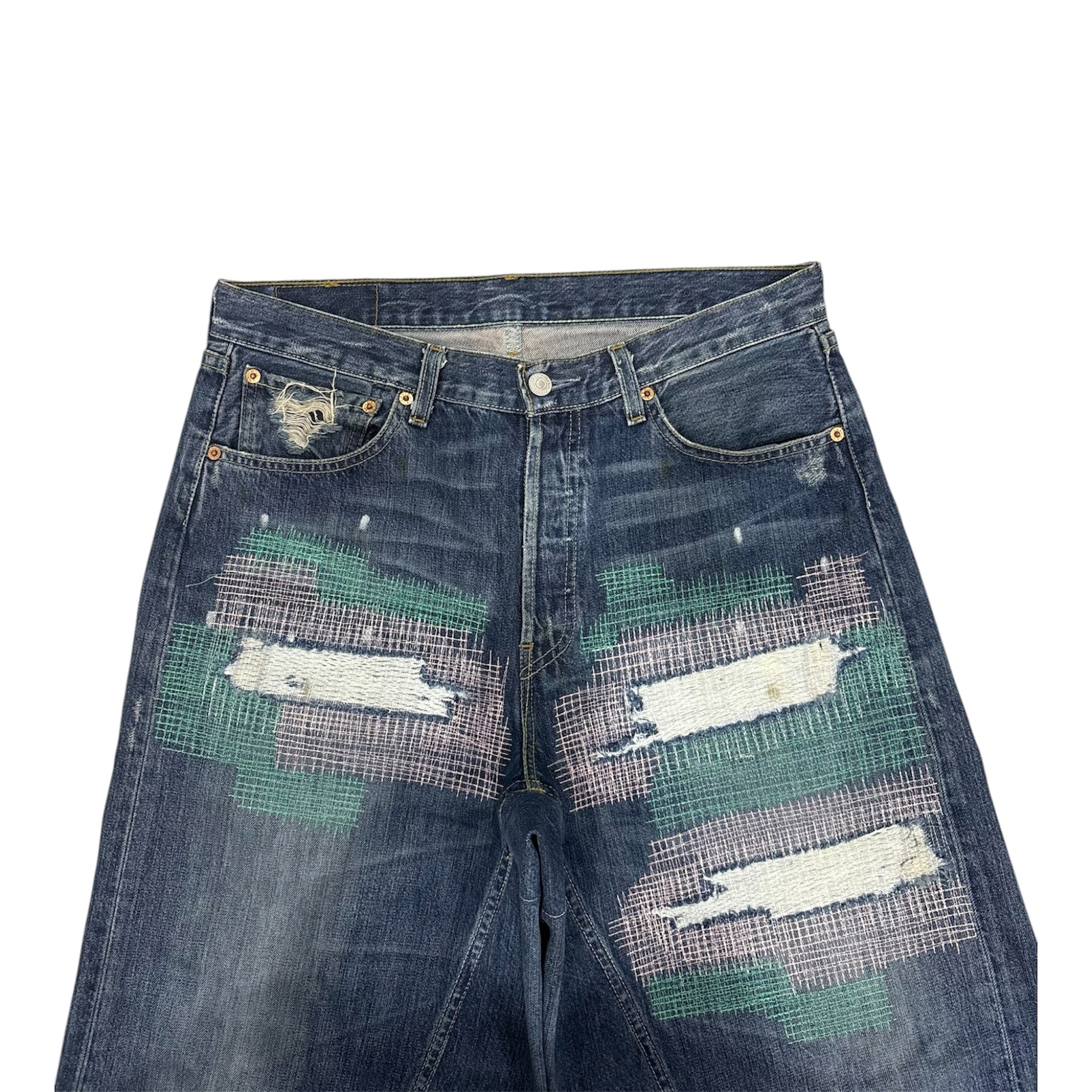 DENIM JORTS 48IT