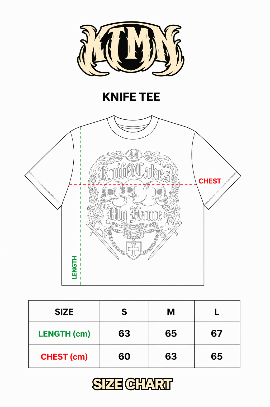 KNIFE TEE GREEN