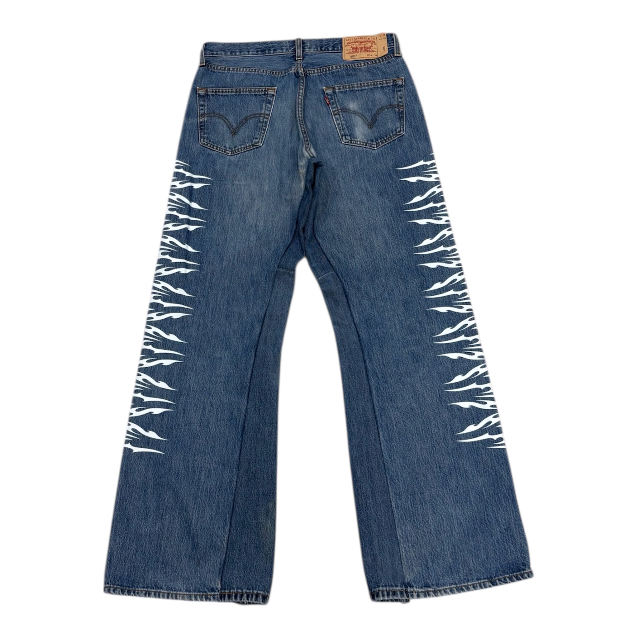 TRIBAL DENIM WHITE 48IT