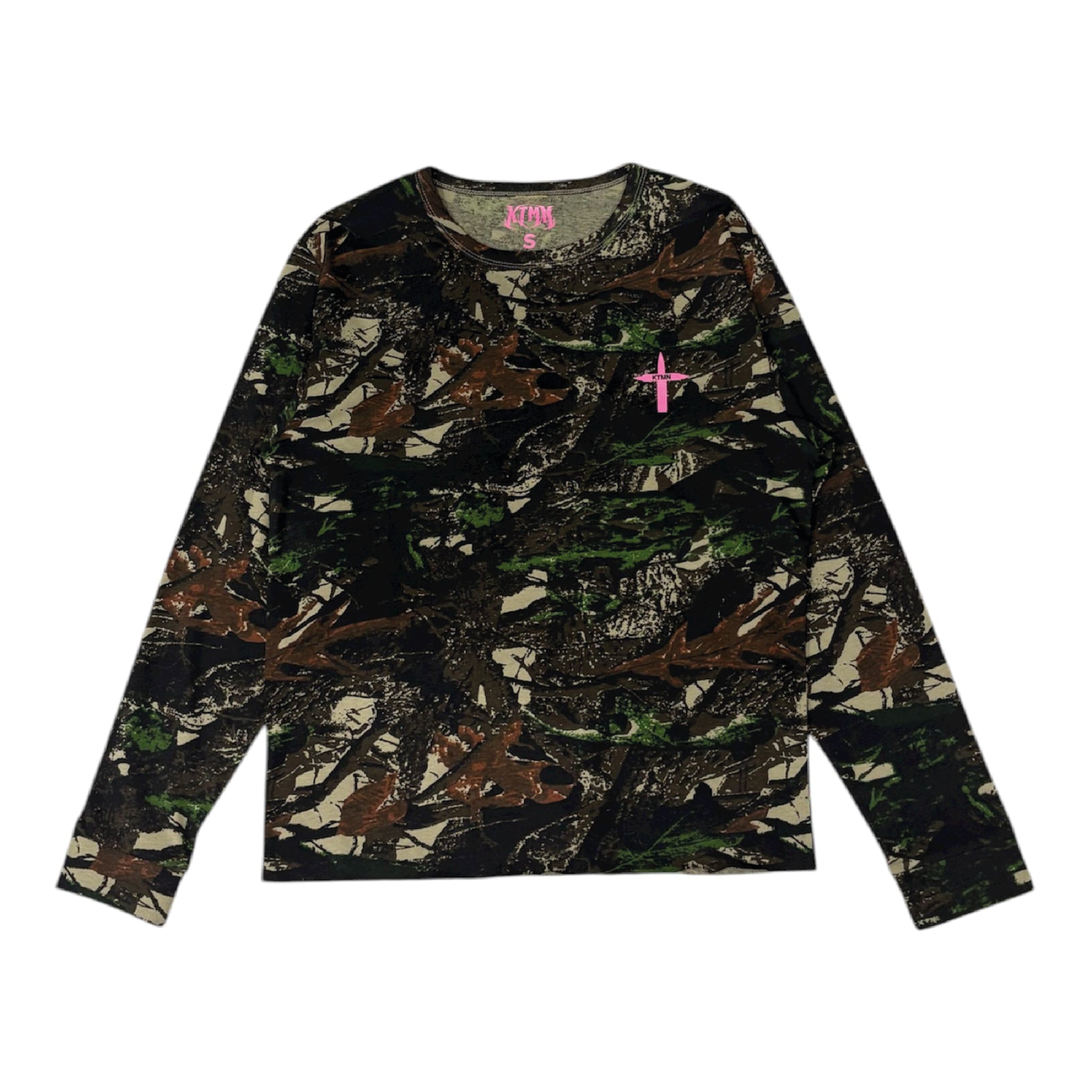 A-KTMN CAMO LONGSLEEVE PINK