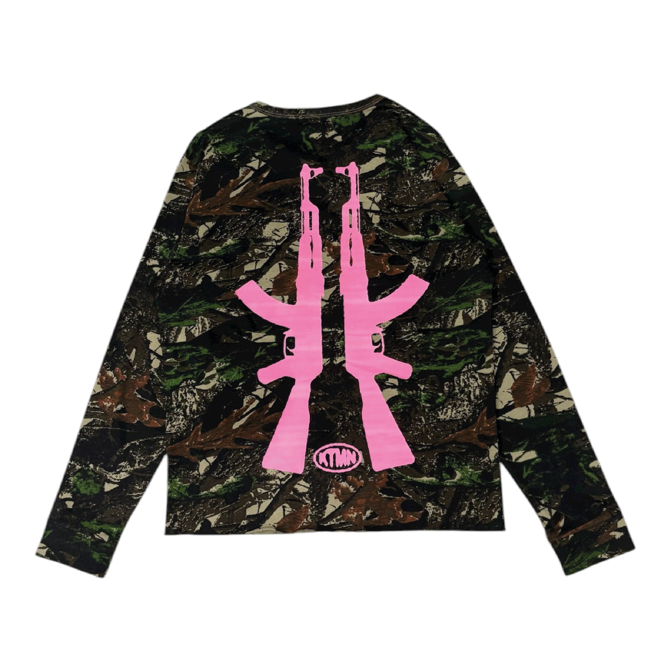 A-KTMN CAMO LONGSLEEVE PINK
