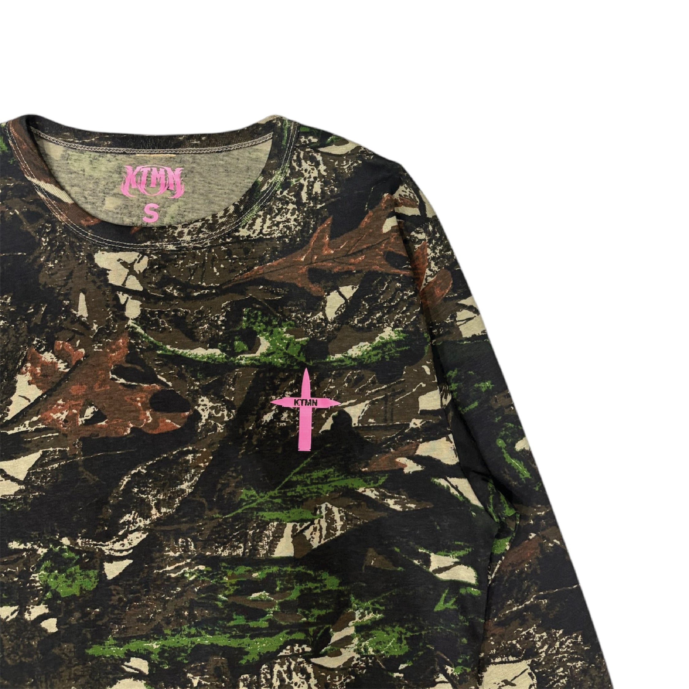 A-KTMN CAMO LONGSLEEVE PINK
