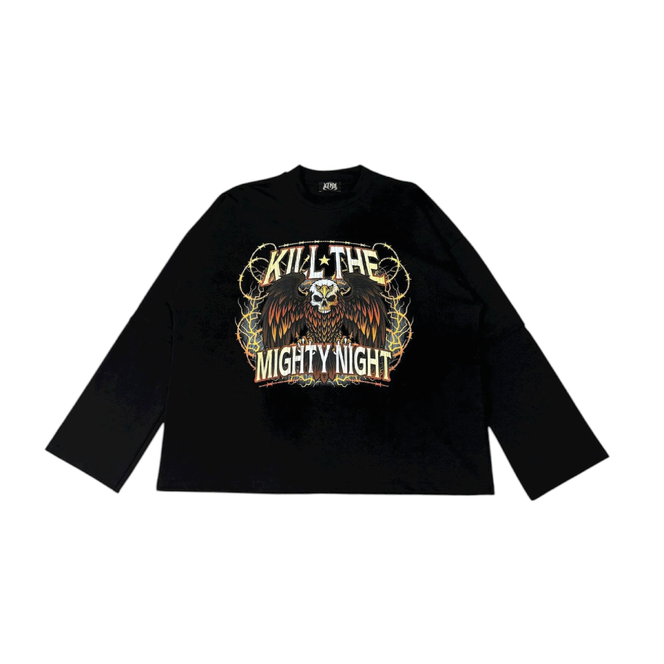 EAGLE DOUBLE LONGSLEEVE BLACK